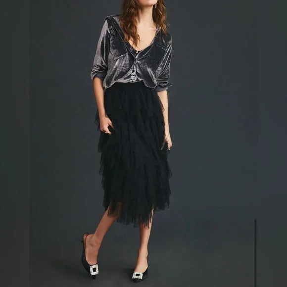 Pilcro by Anthropologie Relaxed Velvet
Buttondown - Picture 4 of 5